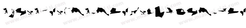 SweiSpringSugarCiKtc Regular字体转换